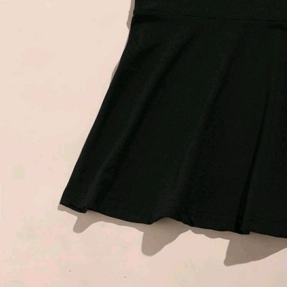 Plus Contrast Leopard Babydoll Tee - Picture 3 of 6